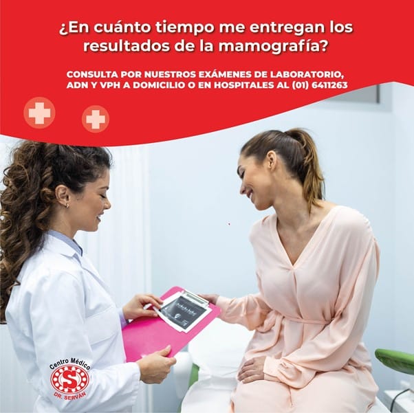 Resultados de mamografía