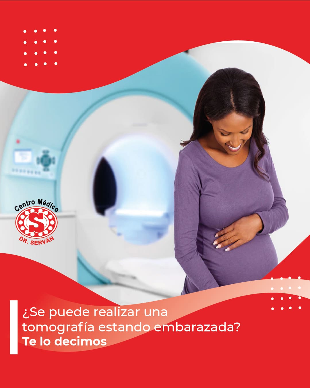 Tomografía durante el embarazada